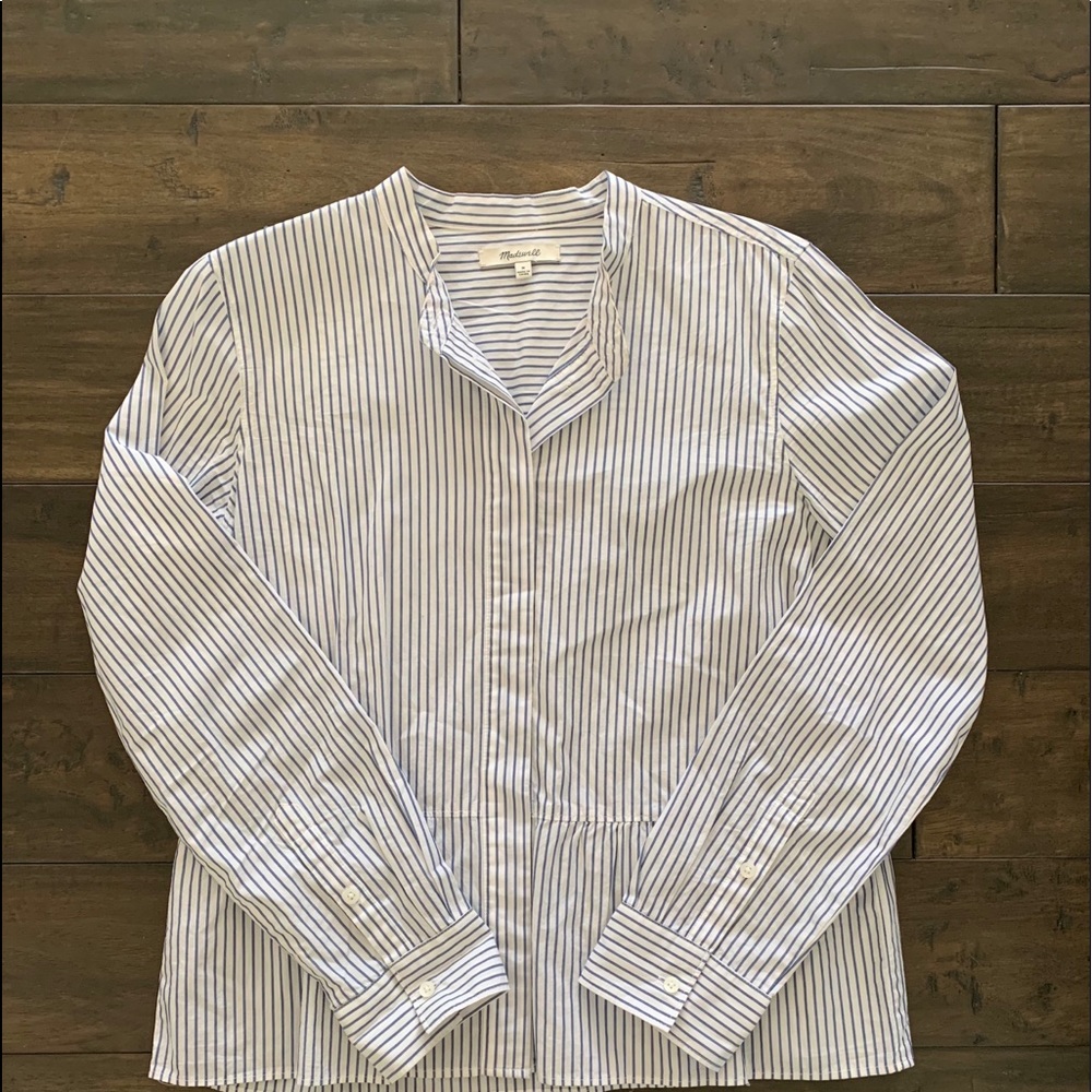 striped blouse